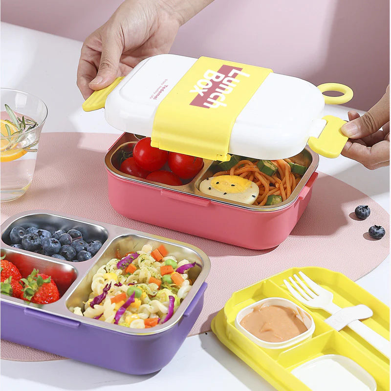 3 Compartment Lunch Box