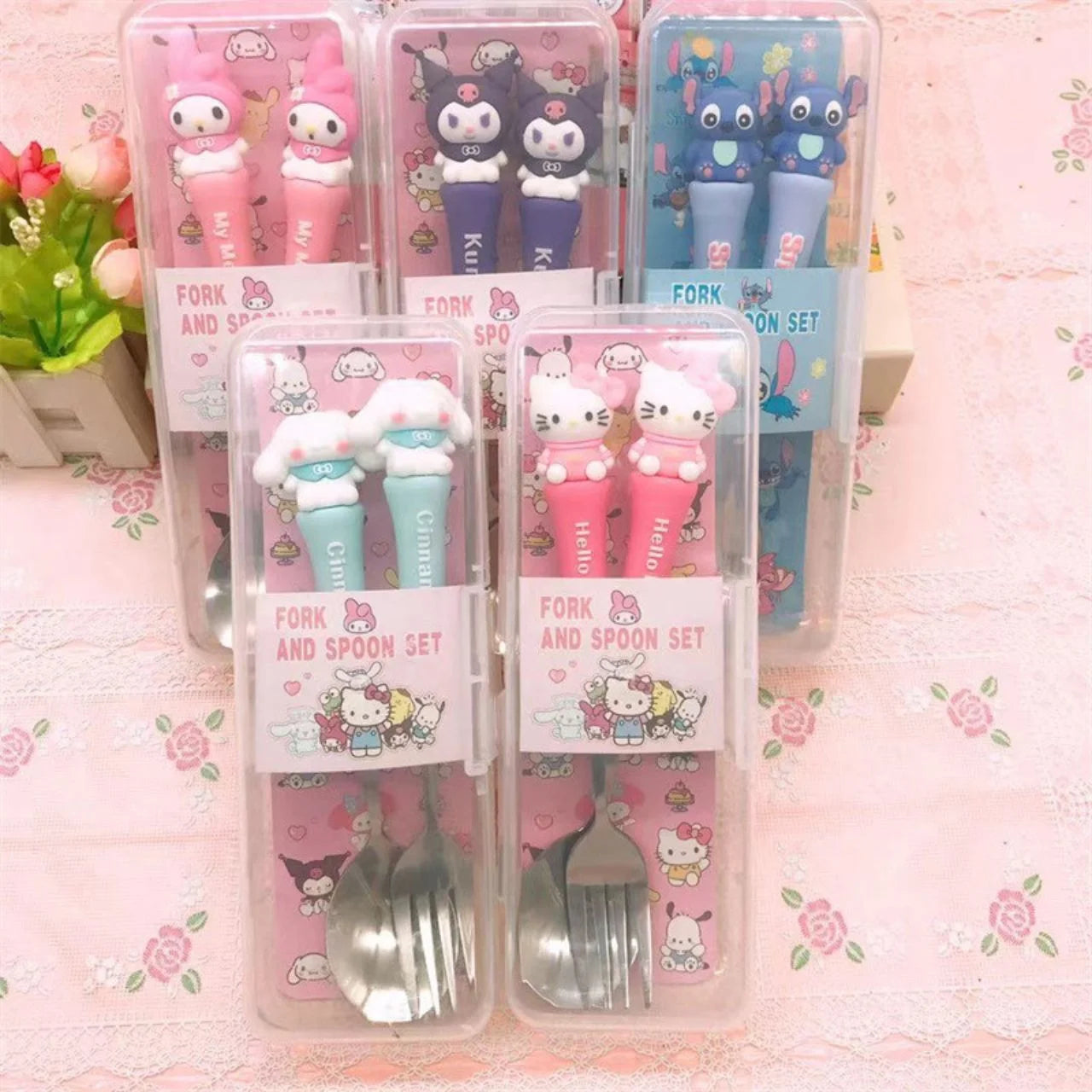 Cute Fork Cutlery Set