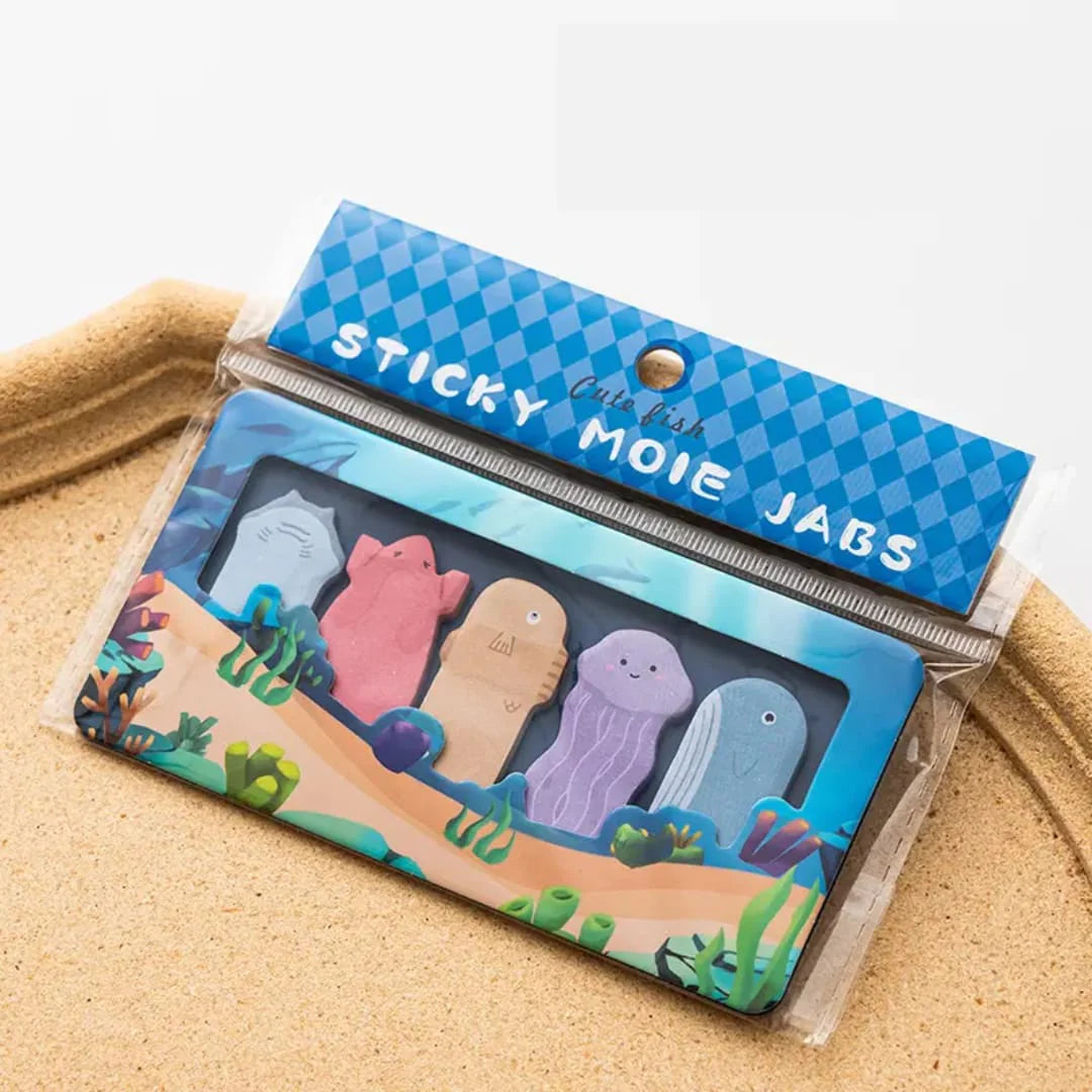 Animal Tabs Sticky Notes (6 pcs)