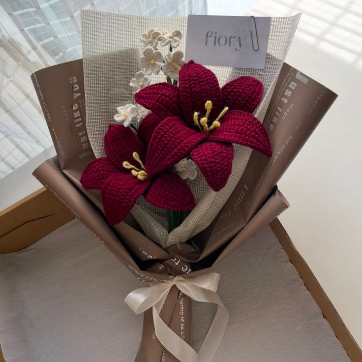 Crochet Flower Bouquet