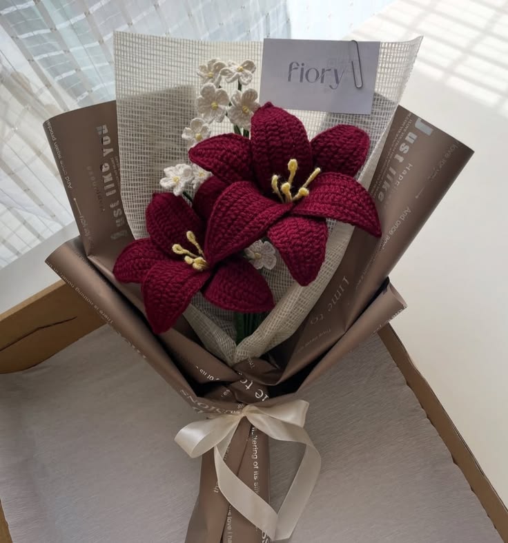 Crochet Flower Bouquet