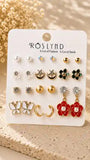 Pastel Pearl Earrings Set