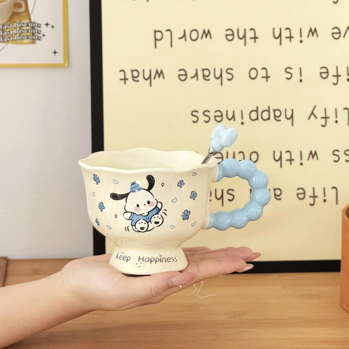 Cartoon Ceramic Mug Set
