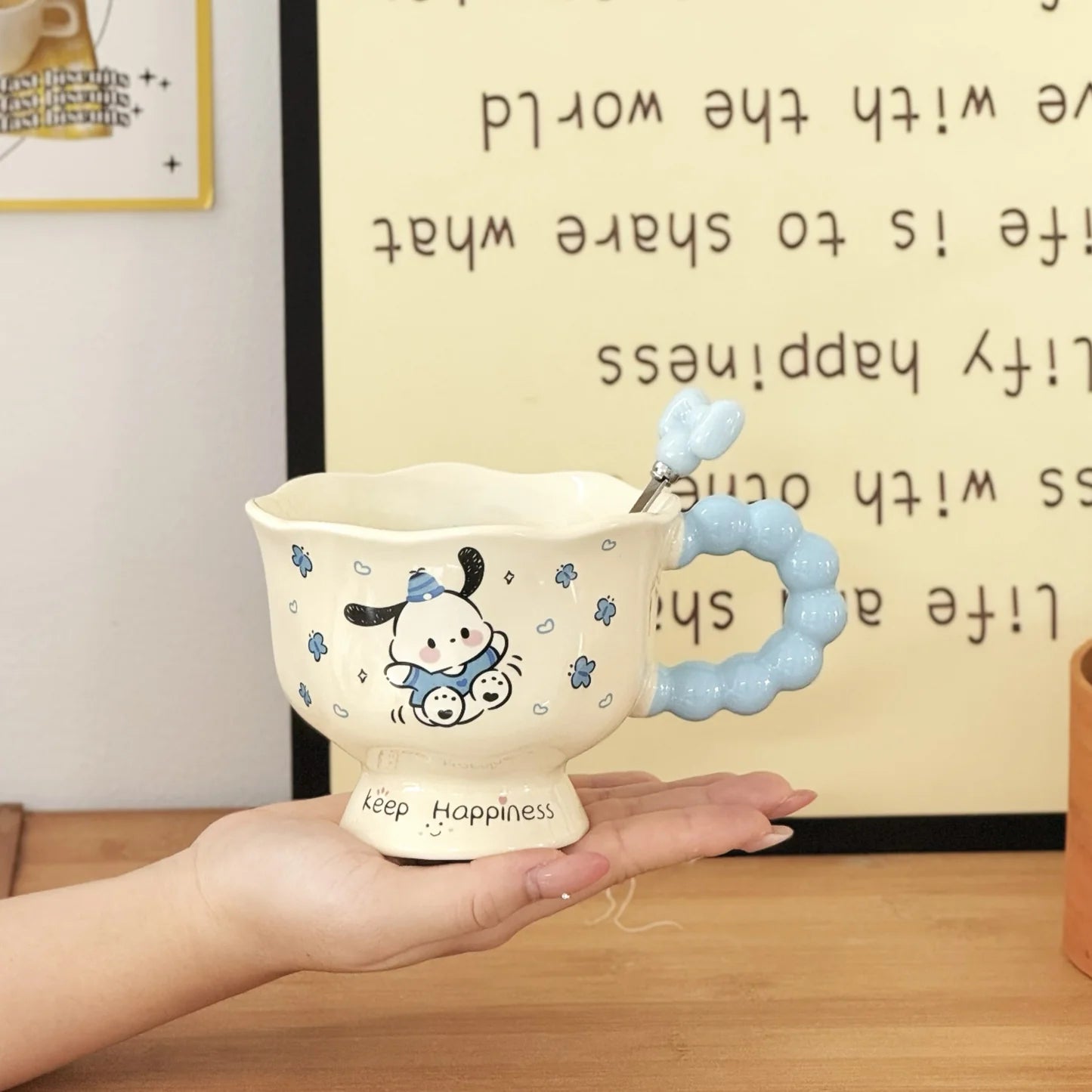 Cartoon Ceramic Mug Set