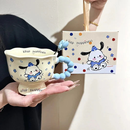 Cartoon Ceramic Mug Set