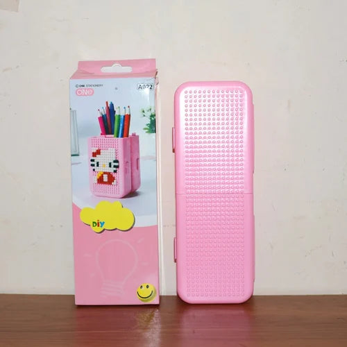 DIY Pixel Art Pencil Holder